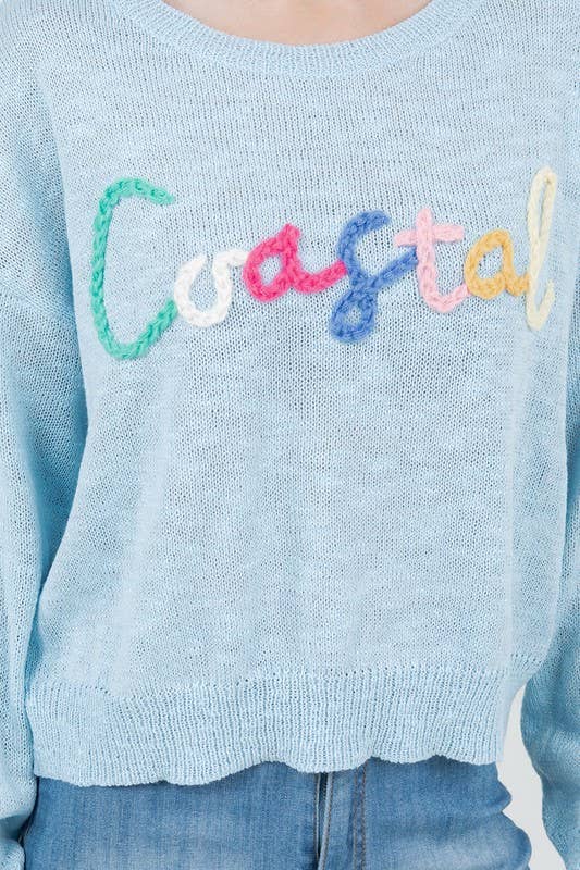 Coastal Pullover Sweater - Lightweight