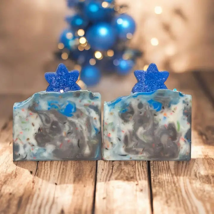 Holiday Jack Frost Handmade Soap Bar