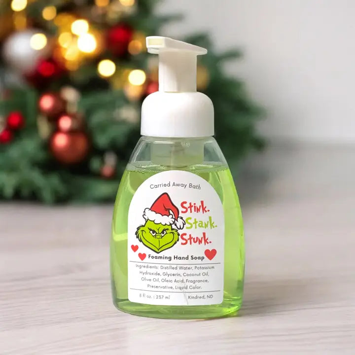 Stink Stank Stunk Grinch Inspired Foaming Hand Soap - 8 oz.