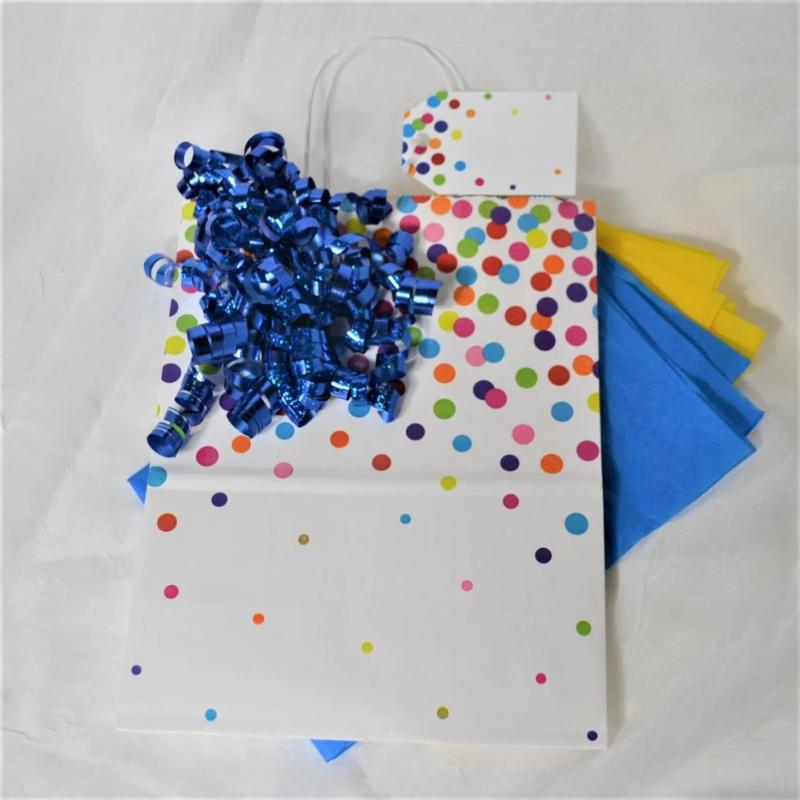 At-home Gift Wrap Kit - Fun Gift Bag, Birthdays, All Occasion